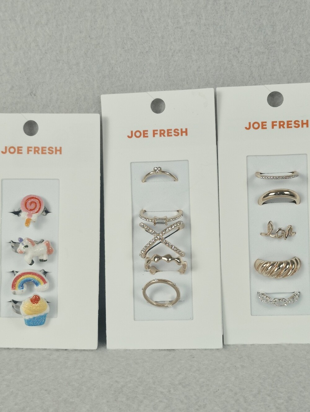 Joe Fresh Gold & Silver Tones Mixed Ring Set - Assorted Styles - Picture 12 of 12